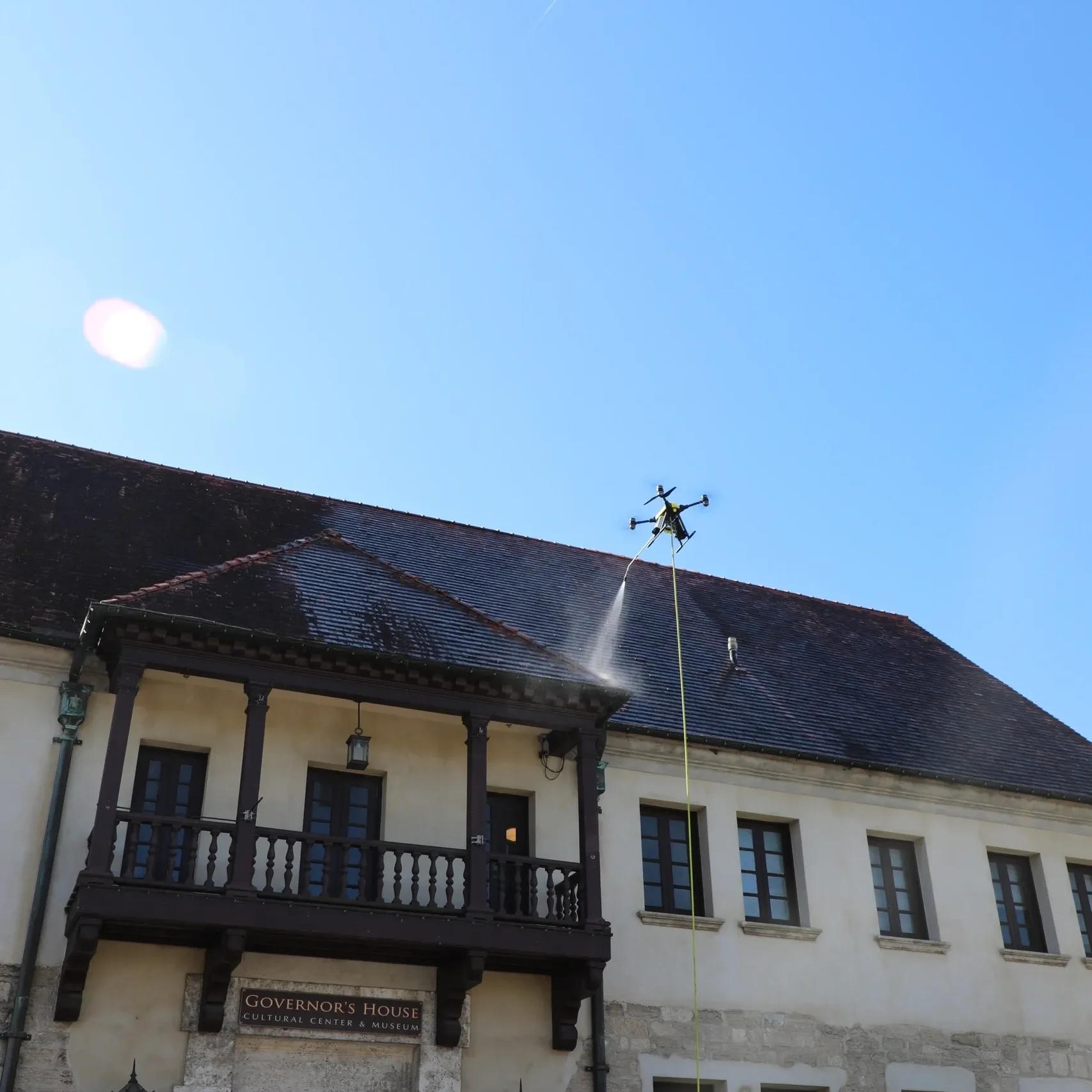 Roof Washing